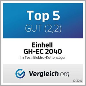 Einhell Elektro Kettensäge GH-EC 1835 (1800 Watt, 325 mm Schnittlänge, Oregon Kette und Qualitätsschwert, Rückschlagschutz und Kettenfangbolzen) - 13