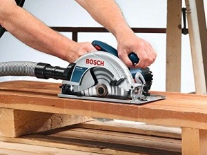 Bosch Professional Handkreissäge GKS 190 (1400 Watt, Kreissägeblatt: 190 mm, Schnitttiefe: 70 mm, in Karton) - 3