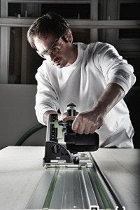 Festool 561551 TS 55 R Tauchsäge mit Elektrottonik, Blau / Weiß - 9