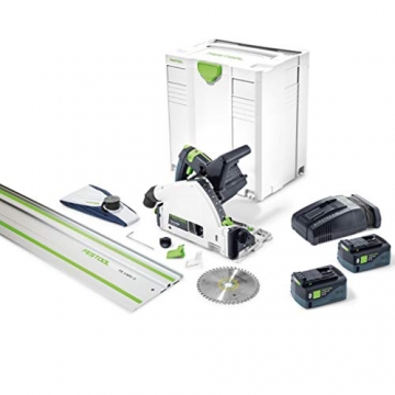 Festool Sierra de incisión a batería TSC 55 Li 5,2 REBI-Set-SCA-FS - 1