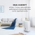 Klarstein DryFy Connect Luftentfeuchter Dehumidifier Kompressionsluftentfeuchter, WiFi-Schnittstelle, 230 m³ Luftumwälzung pro Stunde, Entfeuchtungsleistung 40 l pro Tag, weißes Designgehäuse - 3