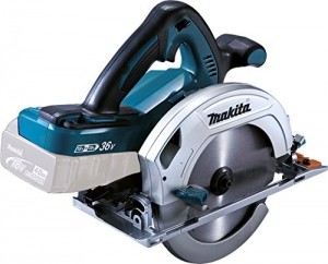 Makita Akku-Handkreissäge 2 x 18 V, im Makpac, DHS710ZJ - 1