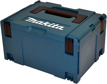 Makita Akku-Handkreissäge 51 mm, (18 V/5 Ah, 2 Akkus und Ladegerät im Makpac), DSS501RTJ, Schwarz, Blau - 2