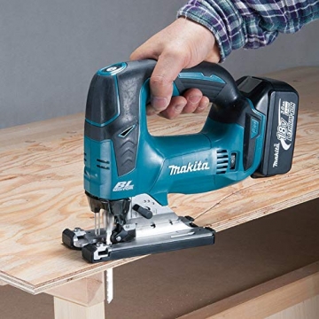 Makita DJV182ZJ Stichsäge, 18 V, schnurlos, bürstenloser Motor, Li-Ion-Akku, nur Korpus, mit Makpac-Koffer, 18 W, 18 V - 3