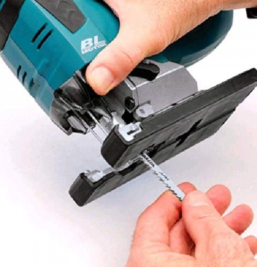 Makita DJV182ZJ Stichsäge, 18 V, schnurlos, bürstenloser Motor, Li-Ion-Akku, nur Korpus, mit Makpac-Koffer, 18 W, 18 V - 6