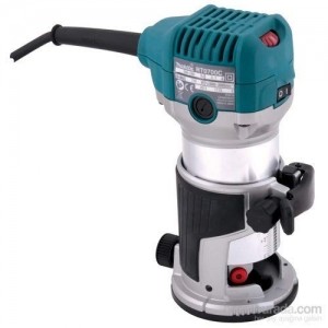 Makita RT0700C Blau/Schwarz Einhandfräse - 3