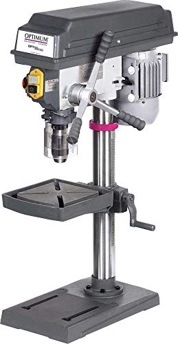 Optimum Tischbohrmaschine OPTIdrill B 17PRO basic (mit Bohrtisch neigbar, Bohrtiefenanschlag, Drehzahlbereich 680-2700 mm-1, Bohrmaschine) 3003161 - 