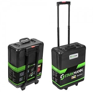 STARKMANN Blackline 399tlg. Premium Werkzeugkoffer Werkzeug Box Kasten im abschließbaren Alu Trolley - 6