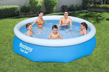 BESTWAY Fast Set Pool Set 305x76 cm, mit Filterpumpe - 2