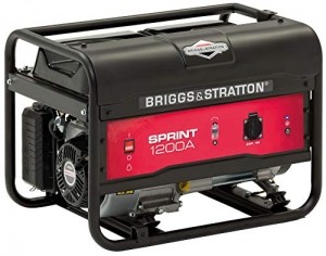 Briggs & Stratton SPRINT 1200A tragbarer Stromerzeuger, Generator, Benzin – 900 W Betriebsleistung/1125 W Startleistung, 030670 - 1