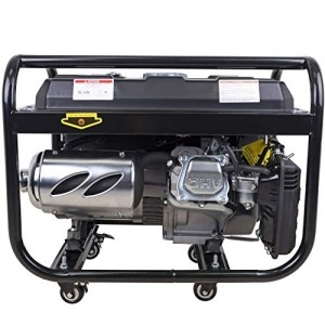 DeTec. Benzin Generator - Stromerzeuger - 3,3KW/3300W 230V Notstrom Aggregat 16A 230V Generator - 3