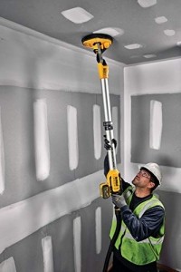 DeWALT Akku-Trockenbauschleifer DCE800N-XJ Schleifmaschine, Deckenschleifer, Teleskopschaft, 18 V - 12