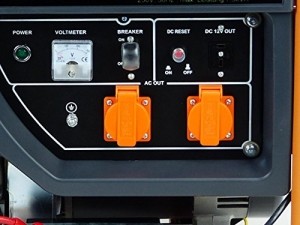 KnappWulf Stromerzeuger KW7300-1 Generator Notstromaggregat 1 phasig 230V - 2
