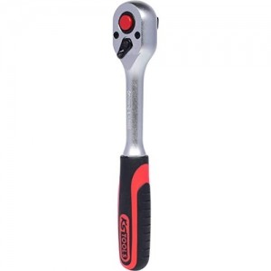 KS Tools 917.0779 1/4 Zoll + 3/8 Zoll + 1/2 Zoll Steckschlüssel-Satz | mit 3 Umschaltknarren, 72-Zahn | matt satiniert | 179-tlg. - 5