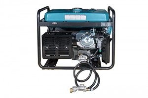 LPG/Benzin-Generator K&S Könner&Söhnen KS 5000E G der DUAL FUEL-Serie, notstromaggregat 4500 W, Hand-/Elektroanlass, 2x16A, 12 V, stromerzeuger mit (AVR), stromaggregat , Generator Kurzschlussschutz - 4