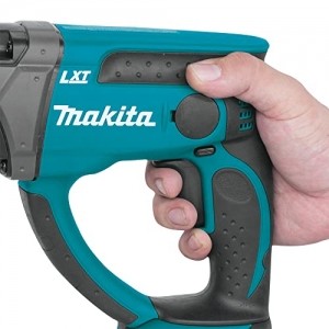 Makita Li- Ion und Bohrhammer, nur Gehäuse, DHR202Z Blau, Silber - 6