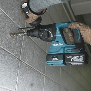 Makita Wireless Li-ion SDS Plus Rotary Brushless 3-Modus -Bohrhammer 24 mm, nur Gehäuse, DHR242Z, Schwarz, Blau - 2