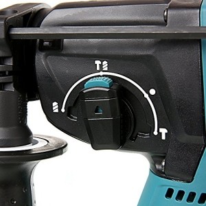 Makita Wireless Li-ion SDS Plus Rotary Brushless 3-Modus -Bohrhammer 24 mm, nur Gehäuse, DHR242Z, Schwarz, Blau - 3