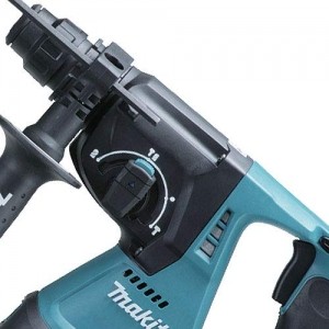 Makita Wireless Li-ion SDS Plus Rotary Brushless 3-Modus -Bohrhammer 24 mm, nur Gehäuse, DHR242Z, Schwarz, Blau - 5