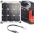 reVolt Solaranlage: Powerstation & Solar-Generator, 20-W-Solarzelle, Anschlusskabel, 42 Ah (Solar-Generator & Powerbank) - 1