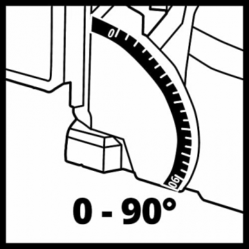 Einhell Akku-Flachdübelfräse TE-BJ 18 Li-Solo Power X-Change (18 V, Li-Ion, stufenlose Winkel-/Höheneinstellung, 6-stufige Tiefenverstellung, ohne Akku & ohne Ladegerät) - 12