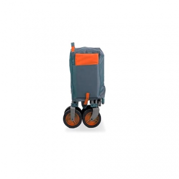 Portal Alf Trolley XL Bollerwagen bis 100 kg Strandwagen Handwagen Kinderwagen + Boden & Tasche - 5