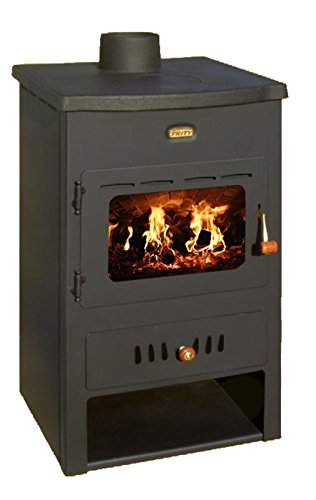 Holz-Ofen aus Gusseisen Top Wasser Jacke Kamin Rücken Boiler Prity k1cpw8 - 1