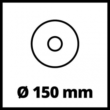 Einhell Stand-Bandschleifer TC-US 350 (350 Watt, Schleifband-/Schleifscheibenfunktion, Schutzhaube, Funkenschutzglas, inkl. Grobschleifscheibe + Schleifband) - 12