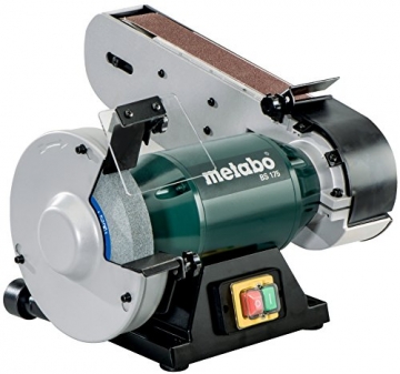 Metabo Kombi-Bandschleifmaschine BS 175 (601750000) Karton, Schleifscheiben (Ø x Dicke x Bohrung): 175 x 25 x 32 mm, Leerlaufdrehzahl: 2980 /min, Netzspannung: 220 - 240 V - 1