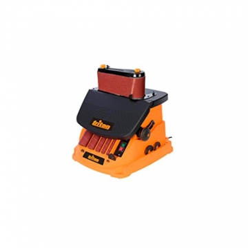 Triton 977604 Oszillierender Spindel-und Bandschleifer, 450 W TSPST450, orange (UK Stecker und Version) - 1