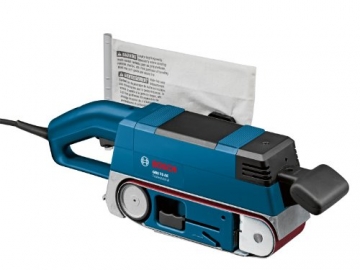 Bosch Professional Bandschleifer GBS 75 AE (inkl. Gewebeschleifband, Staubbeutel, Grafitplatte, im Koffer) - 3