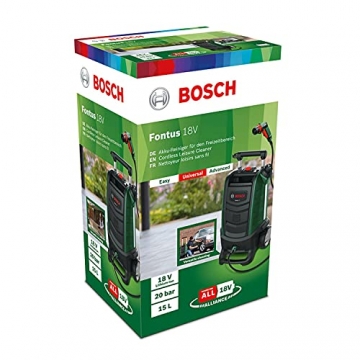 Bosch Akku Outdoor Reiniger Fontus 18V (1 Akku, 18-Volt-System, im Karton) - 8