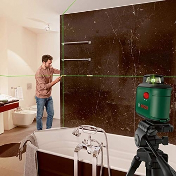 Bosch Kreuzlinienlaser AdvancedLevel 360 mit Premium-Stativ (3 Laserlinien inkl. 360° zum Ausrichten im ganzen Raum) - 4