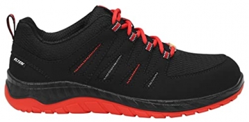 ELTEN Sicherheitsschuhe Maddox Black-red Low ESD S3, Herren, Sneaker, sportlich, schwarz, rot, Stahlkappe, Größe 45 - 2