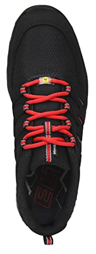 ELTEN Sicherheitsschuhe Maddox Black-red Low ESD S3, Herren, Sneaker, sportlich, schwarz, rot, Stahlkappe, Größe 45 - 6