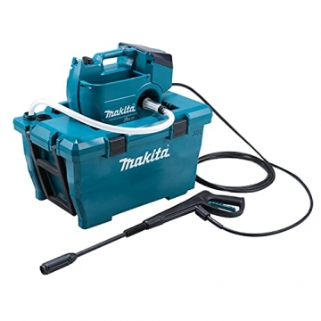 Makita DHW080ZK Akku-Hochdruckreiniger 2x18V (ohne Akku, ohne Ladegerät) inkl. Wasser- und Transportbox - 1